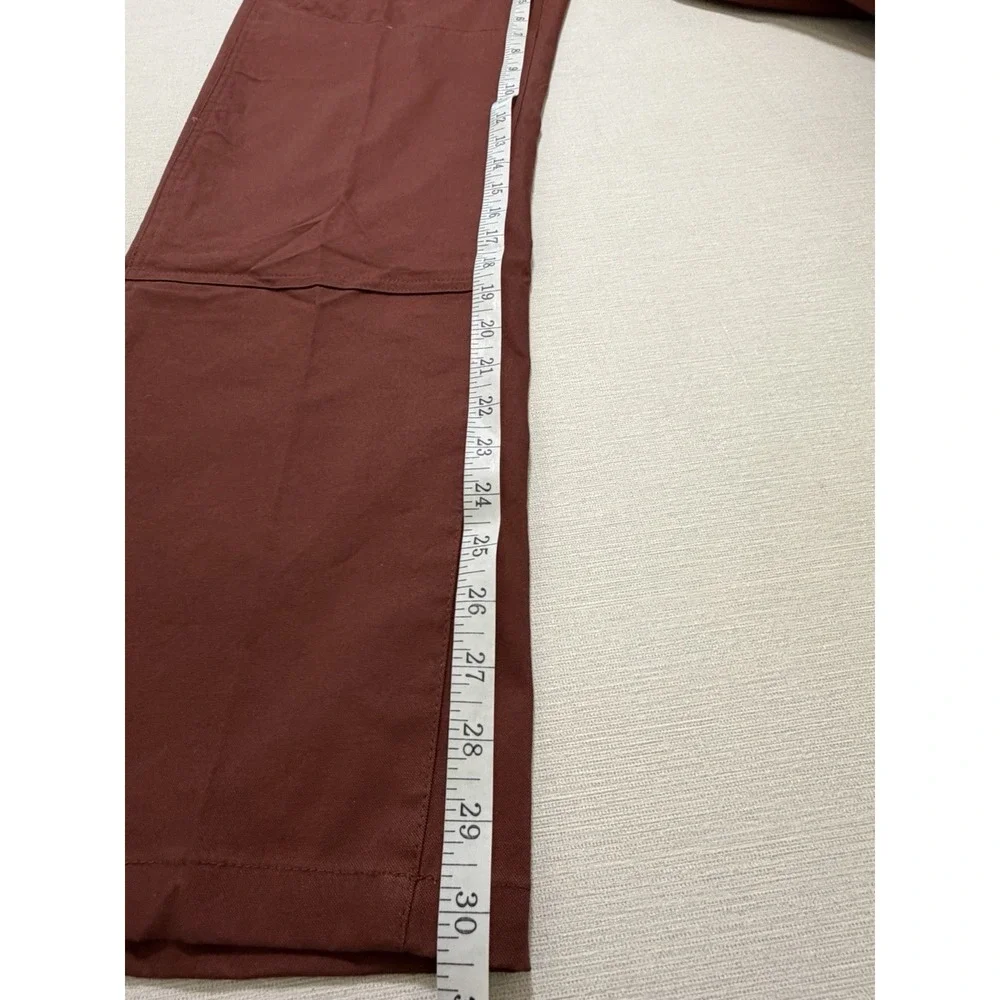 Nike Jordan Essentials Woven Drawstring Pants HF9329-231 Burgundy Men Size S